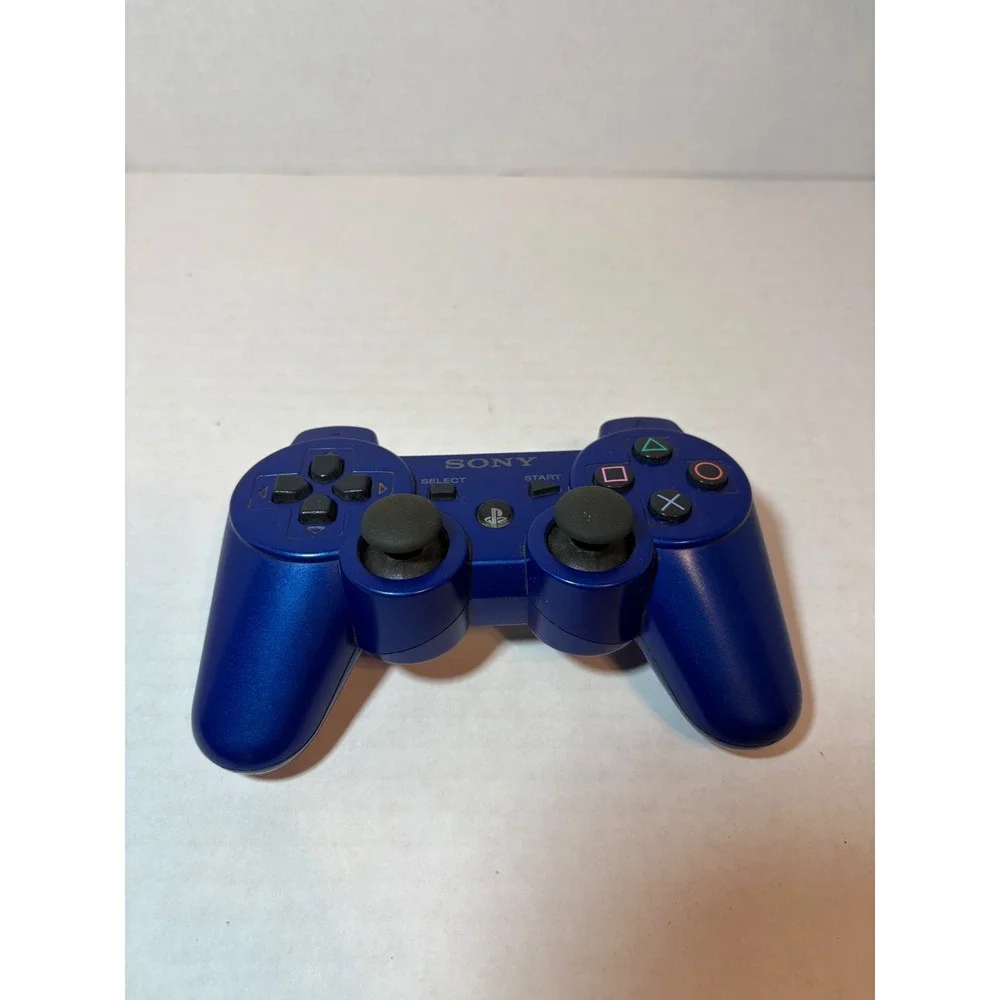 Sony PlayStation 3 DualShock 3 Wireless Controller Lot Blue Black CECHZC2U PS3